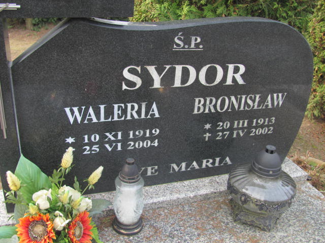 Waleria Anna Sydor 1919 Moryń - Grobonet - Wyszukiwarka osób pochowanych