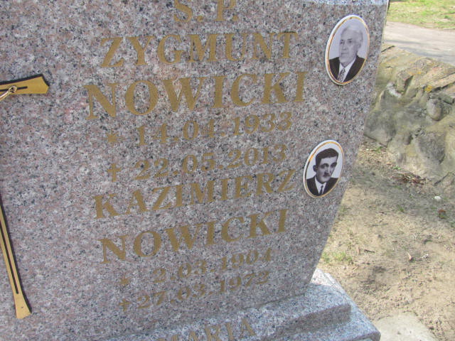 Zygmunt Nowicki 1933 Moryń - Grobonet - Wyszukiwarka osób pochowanych