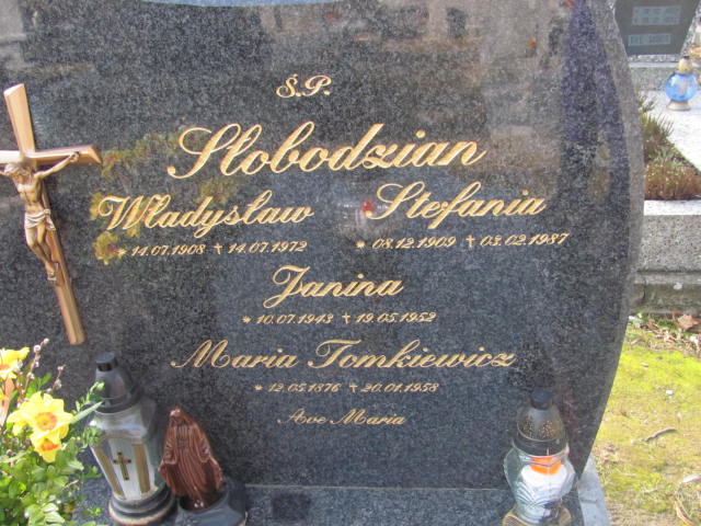 Janina Słobodzian 1943 Moryń - Grobonet - Wyszukiwarka osób pochowanych