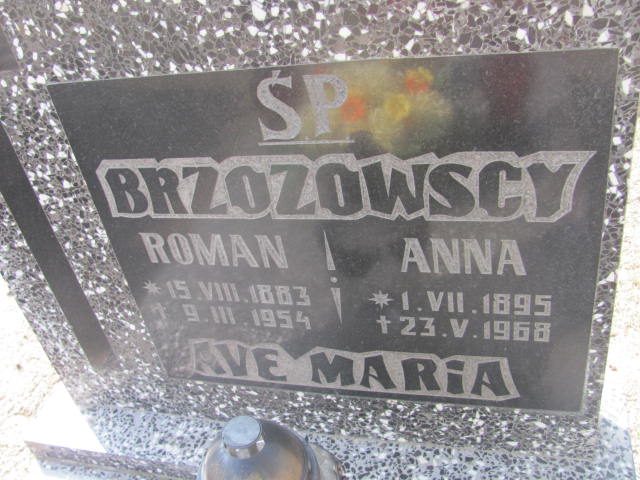 Anna Brzozowska 1895 Moryń - Grobonet - Wyszukiwarka osób pochowanych