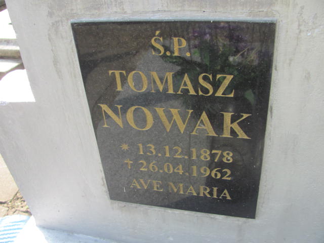 Tomasz Nowak 1878 Moryń - Grobonet - Wyszukiwarka osób pochowanych