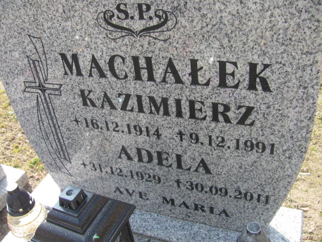 Kazimierz Machałek 1914 Moryń - Grobonet - Wyszukiwarka osób pochowanych