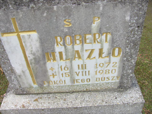 Robert Wlazło 1972 Moryń - Grobonet - Wyszukiwarka osób pochowanych