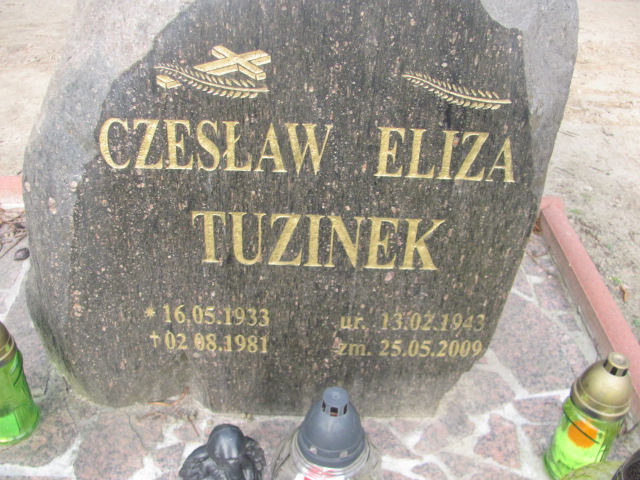 Eliza Tuzinek 1943 Moryń - Grobonet - Wyszukiwarka osób pochowanych