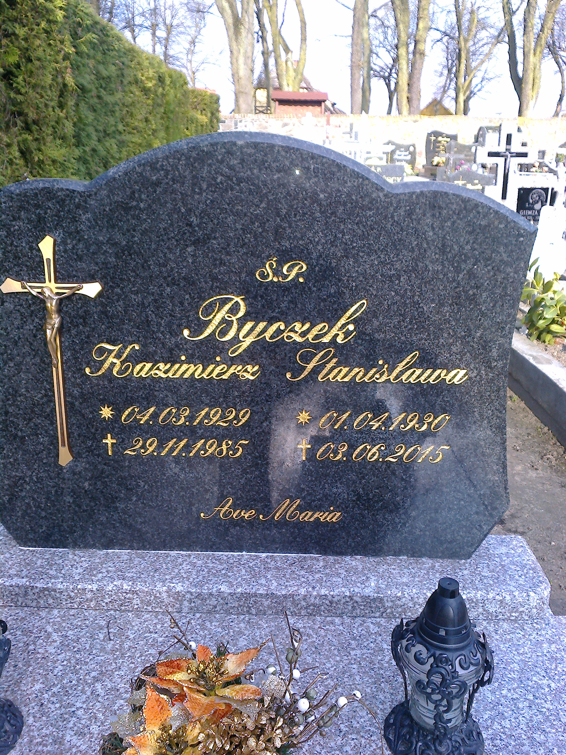 Stanisława Byczek 1930 Moryń - Grobonet - Wyszukiwarka osób pochowanych