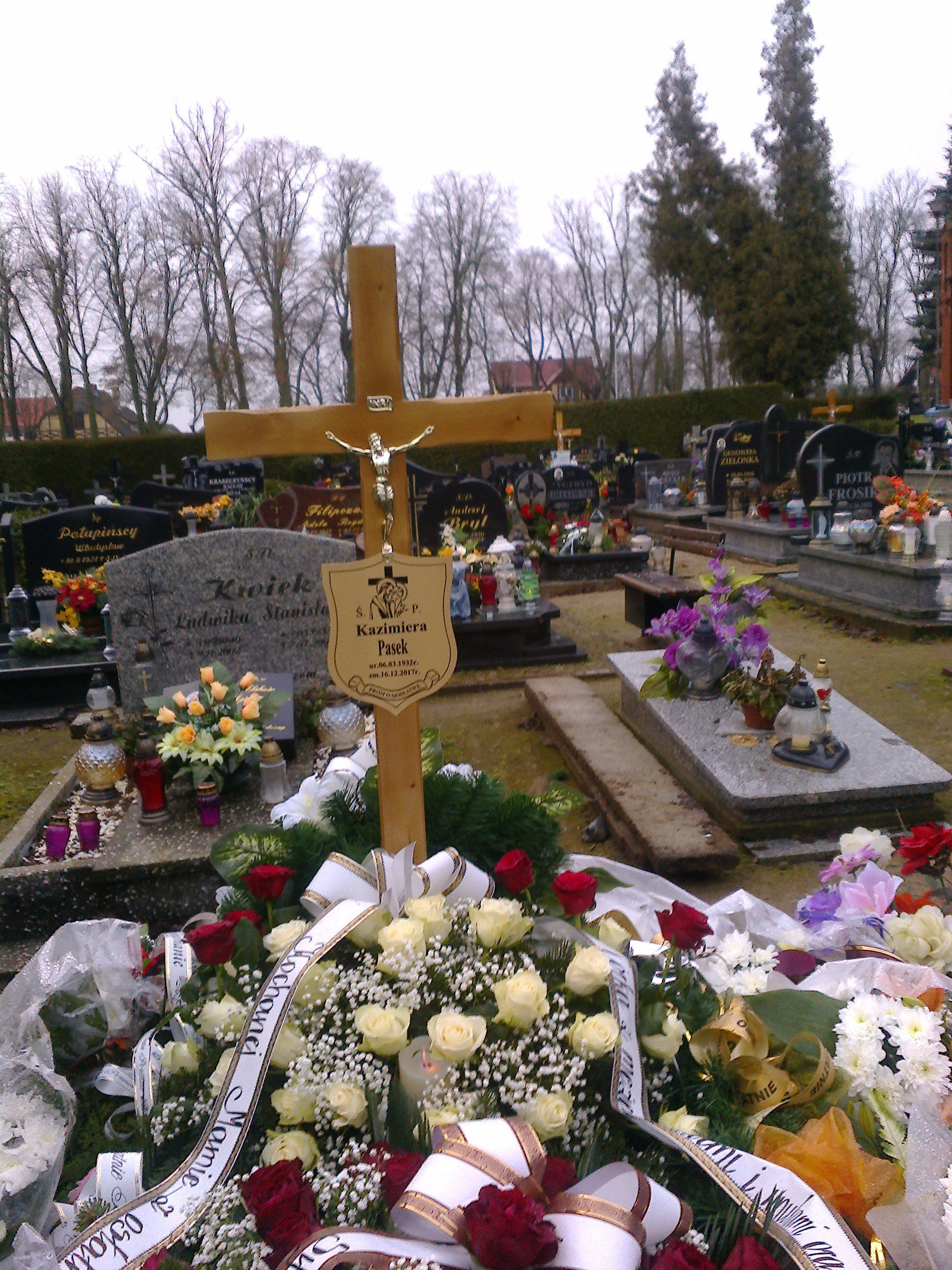 Kazimiera Pasek 1932 Moryń - Grobonet - Wyszukiwarka osób pochowanych