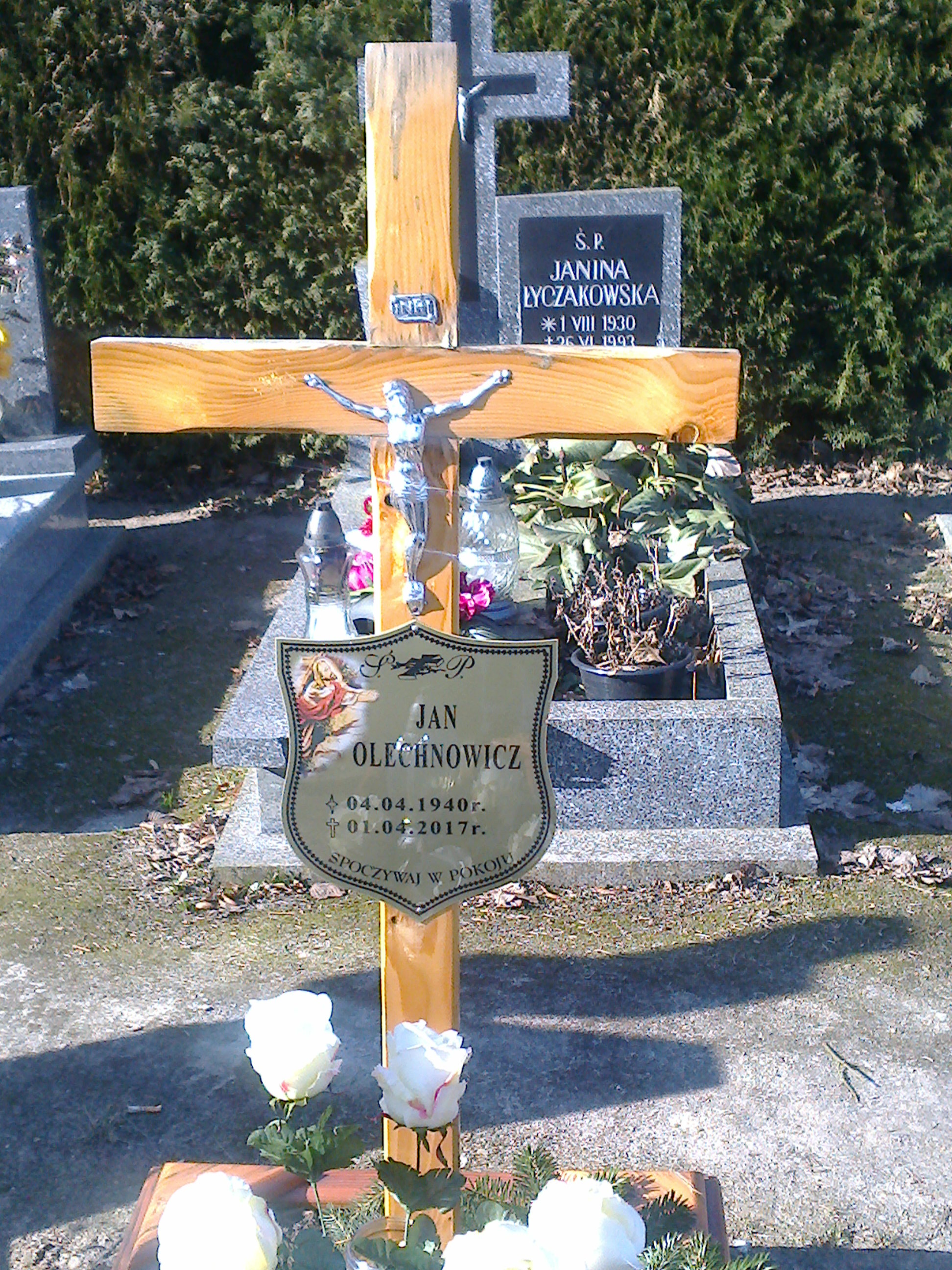 Jan Olechnowicz 1940 Moryń - Grobonet - Wyszukiwarka osób pochowanych