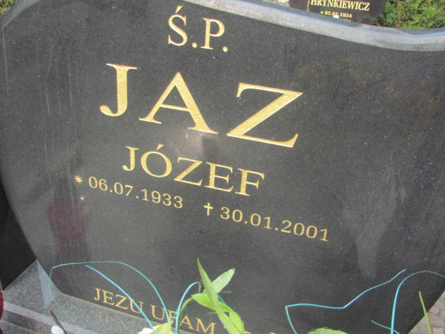 Józef Jaz 1933 Moryń - Grobonet - Wyszukiwarka osób pochowanych