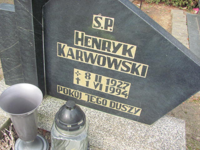 Zygmunt Karwowski 1954 Moryń - Grobonet - Wyszukiwarka osób pochowanych