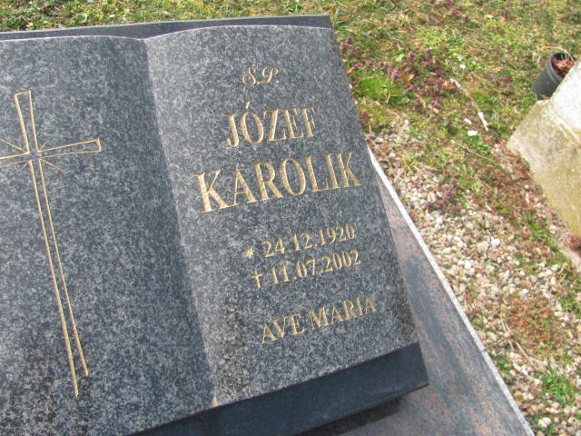 Józef Karolik 1920 Moryń - Grobonet - Wyszukiwarka osób pochowanych