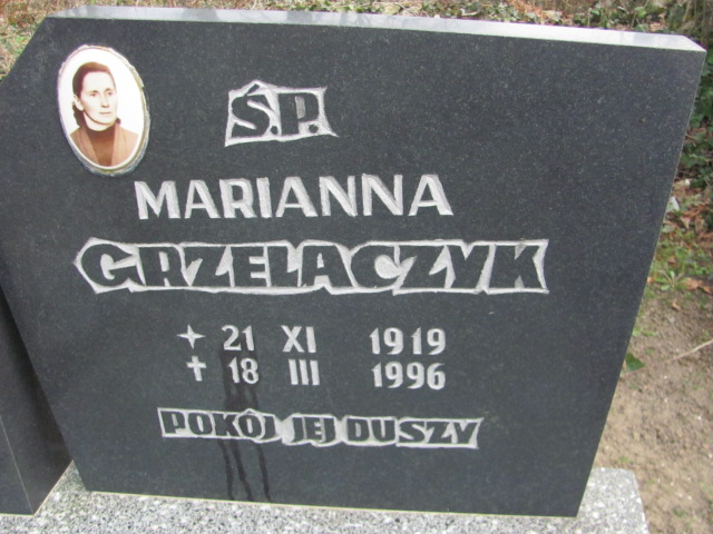 Marianna Grzelaczyk 1919 Moryń - Grobonet - Wyszukiwarka osób pochowanych