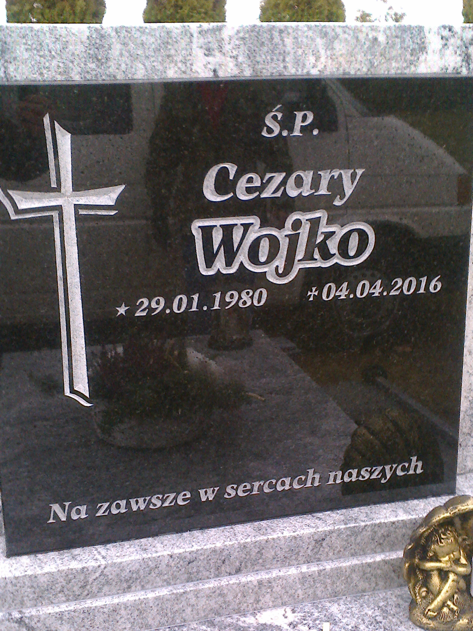 Cezary Tomasz Wójko 1980 Moryń - Grobonet - Wyszukiwarka osób pochowanych