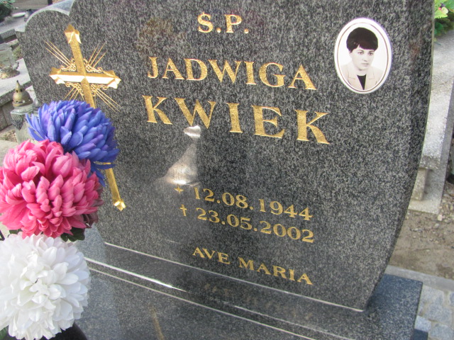 Jadwiga Kwiek 1944 Moryń - Grobonet - Wyszukiwarka osób pochowanych